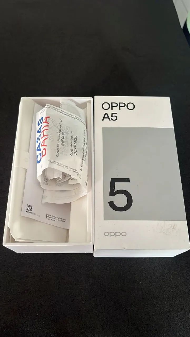 Celular Oppo A5 256gb Branco  - Foto 4