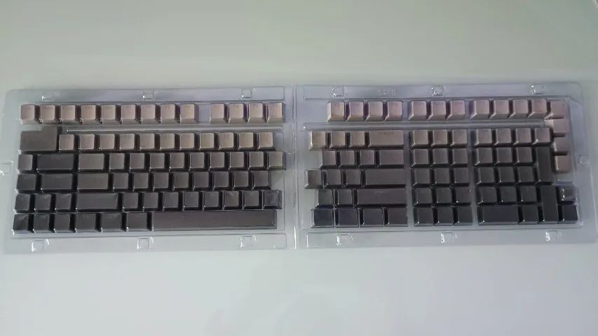 Kit 103+ Keycaps Gradiente Oem Double Shot Backlit Rgb Iso - Foto 2