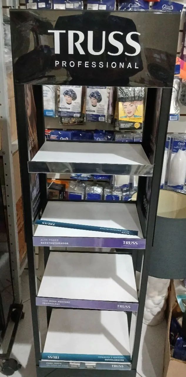 Expositor de shampoo 