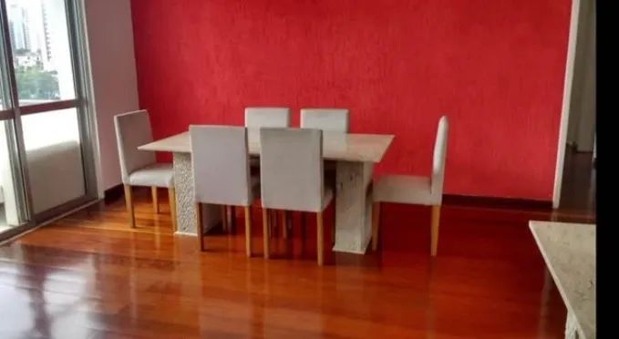 Mesa de Jantar em Granito Com 6 Cadeiras 