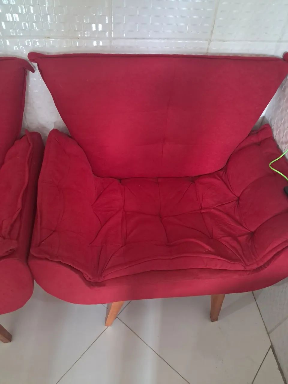 2 poltronas vermelhas - Foto 3