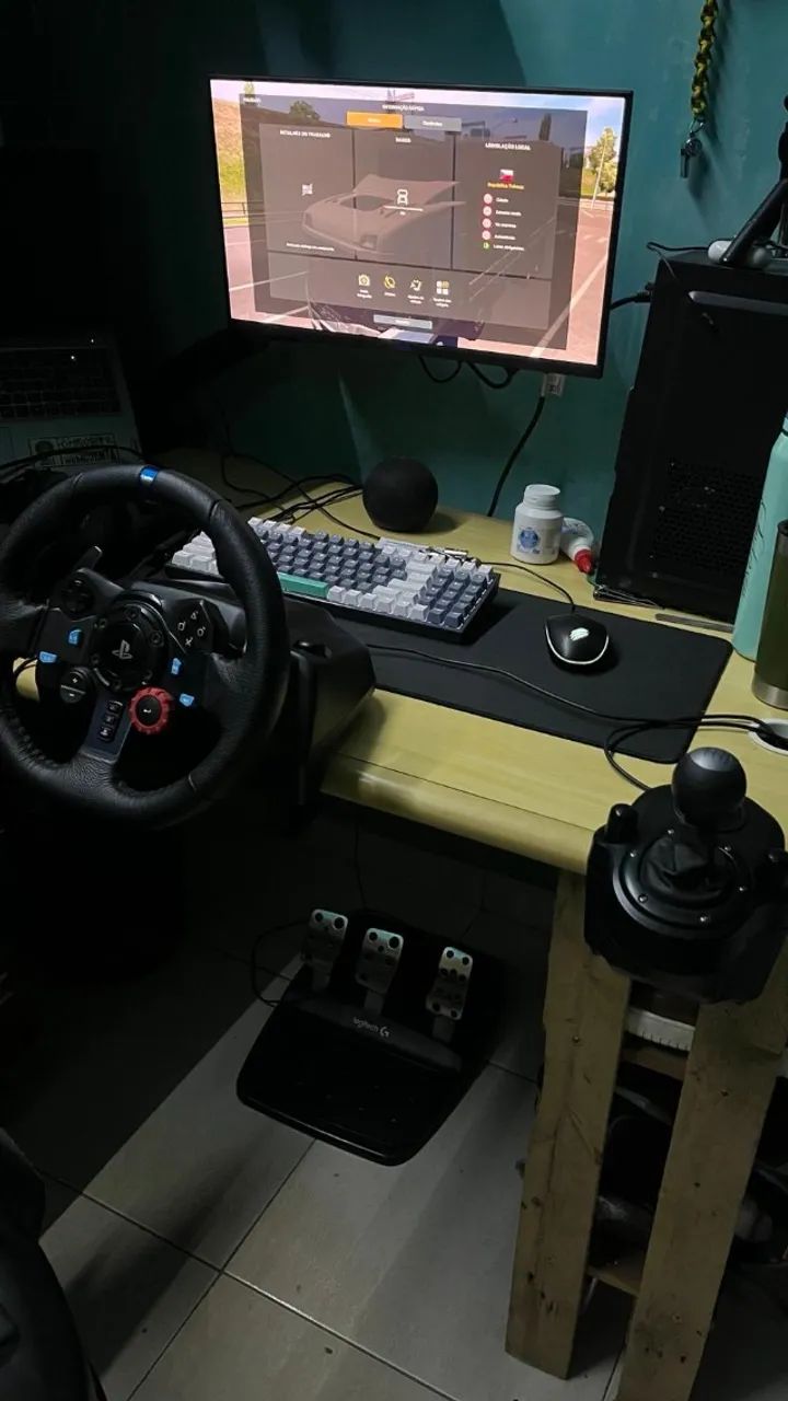 volante logitech g29 - Foto 2
