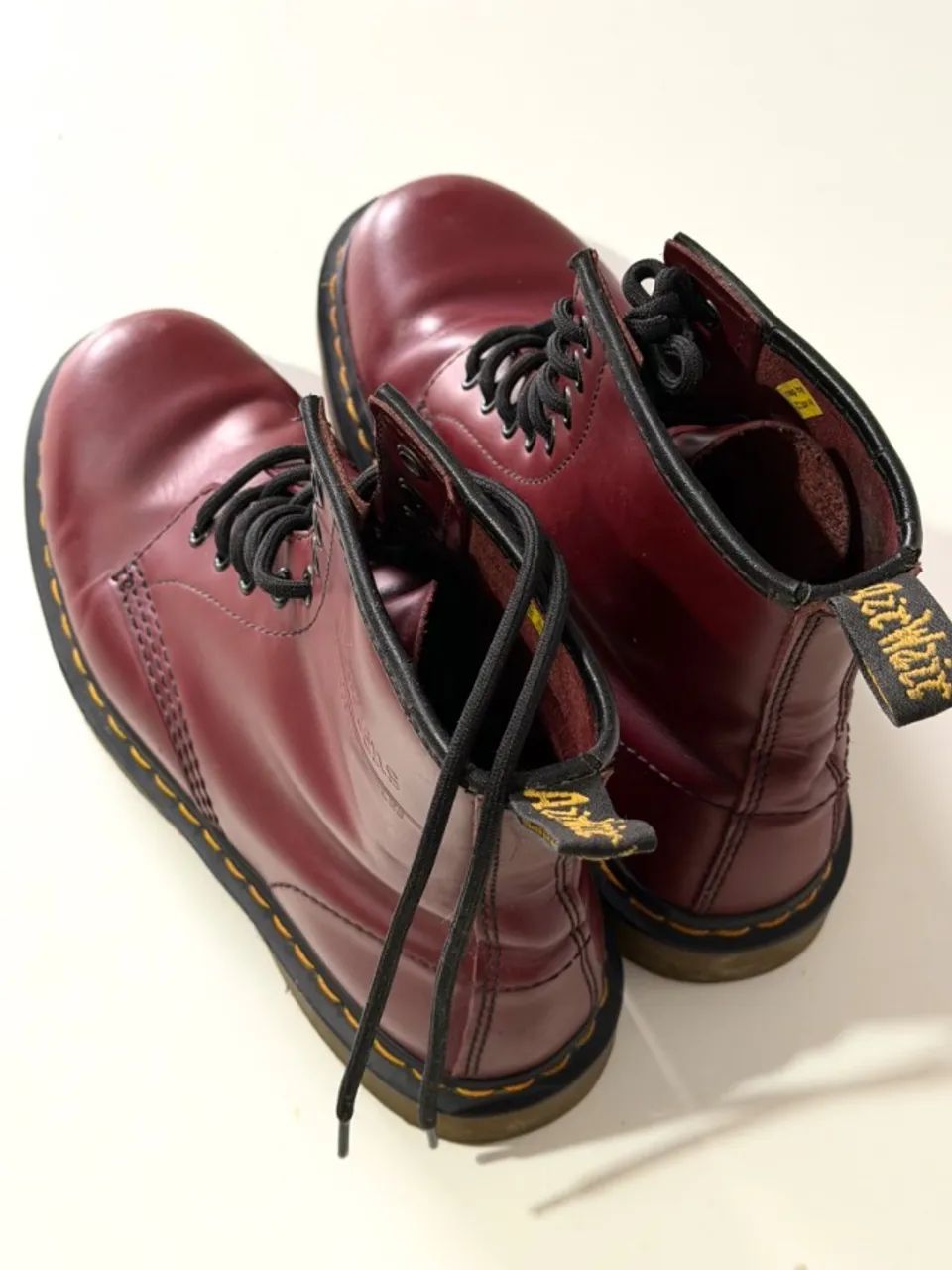 Bota original Dr. Martens 1460 Cherry Red, 37, uk5 - Foto 3