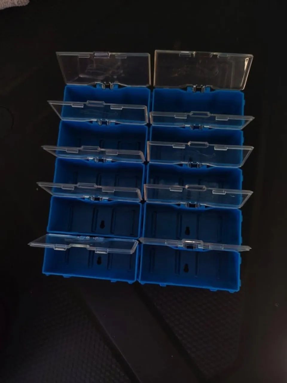 kit 10 porta carrinhos da hotwheels que pode encaixar ou separar - Foto 2