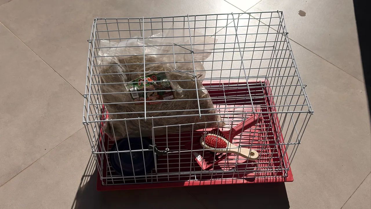 Gaiola para Coelho - Ótimo Estado, Vendo Barato!  - Foto 6