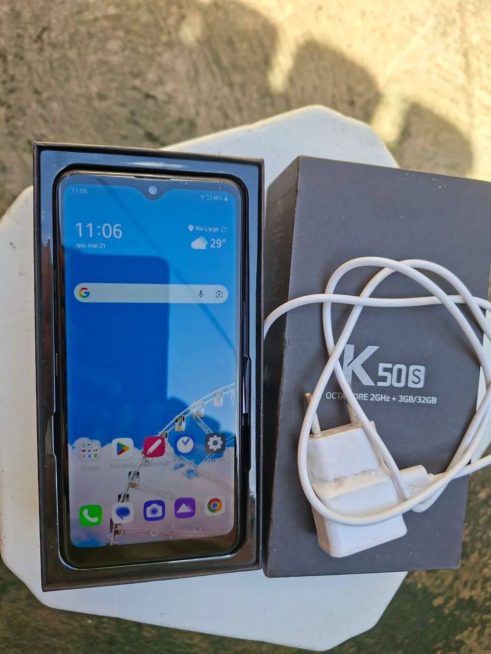 Smartphone Lgk50s 3g/32gb - Foto 2