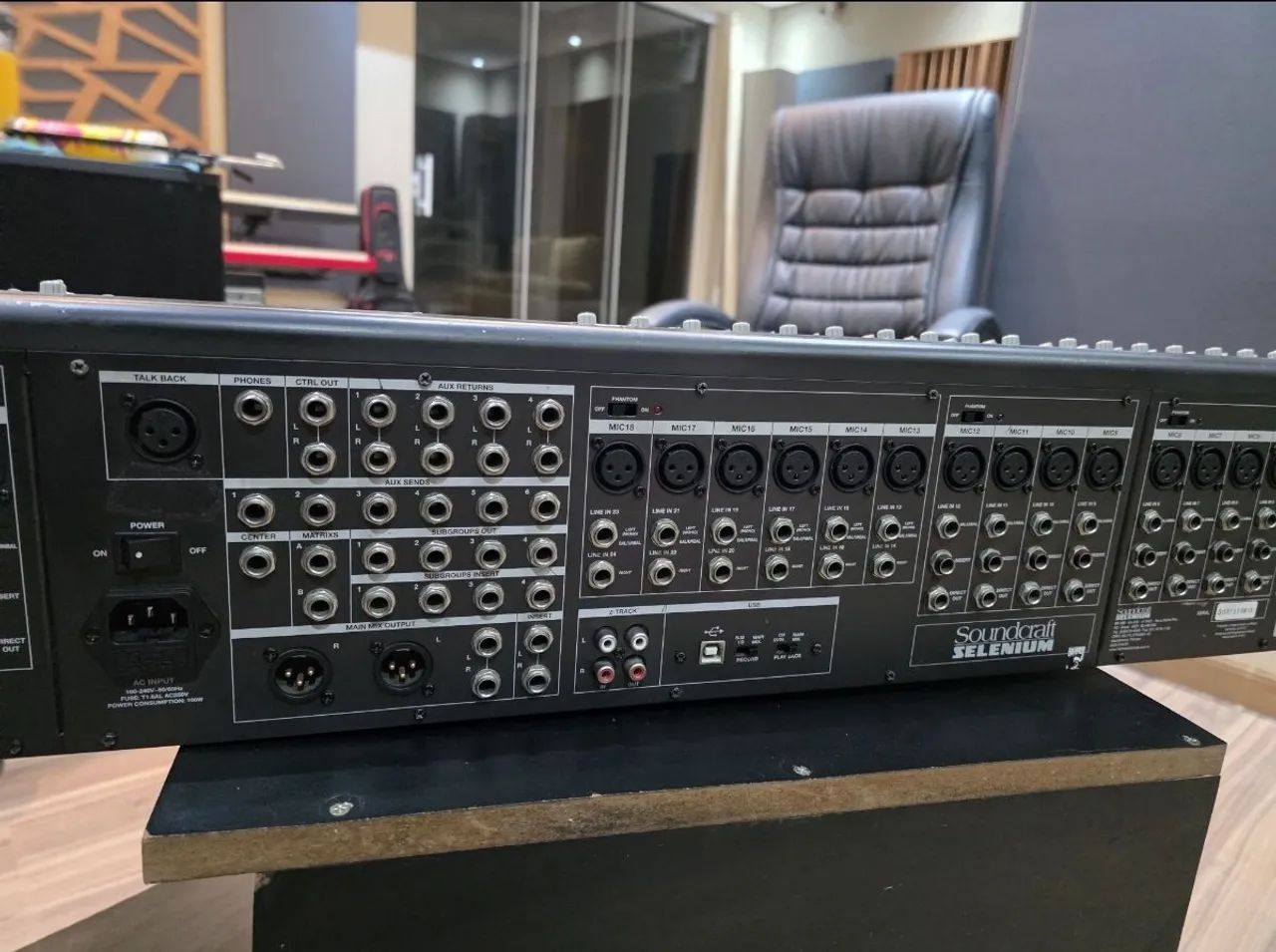 Mesa de som Soundcraft Selenium SX3204(Retirar) - Foto 4
