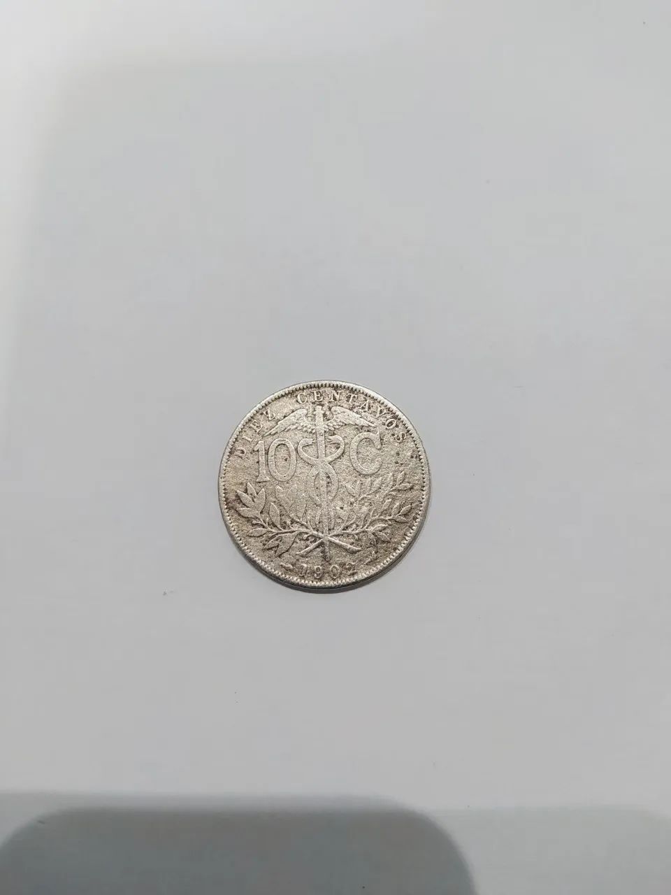 Moeda de 1902 da Bolívia 