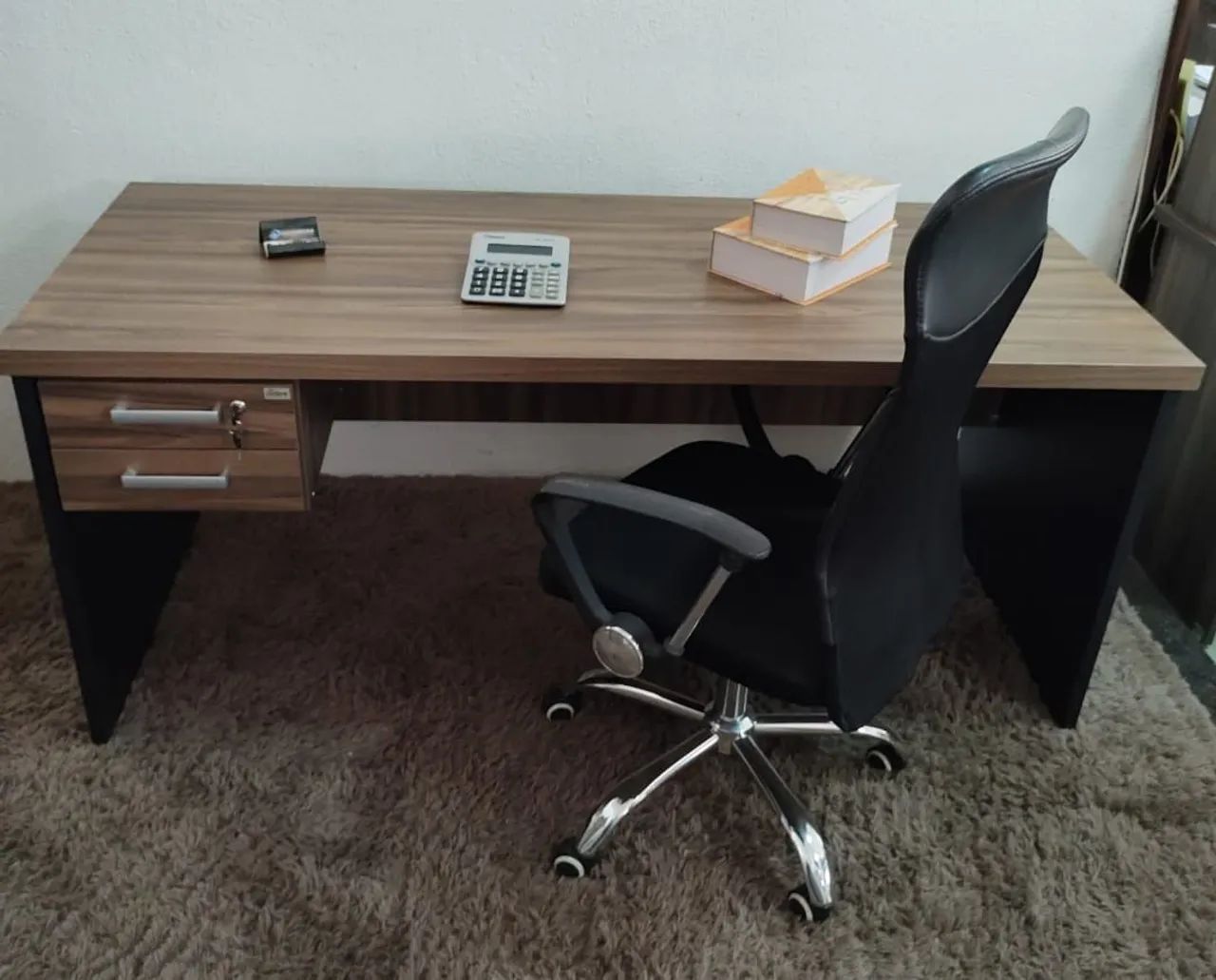 Mesa para Escritório Premium - Amadeirada 