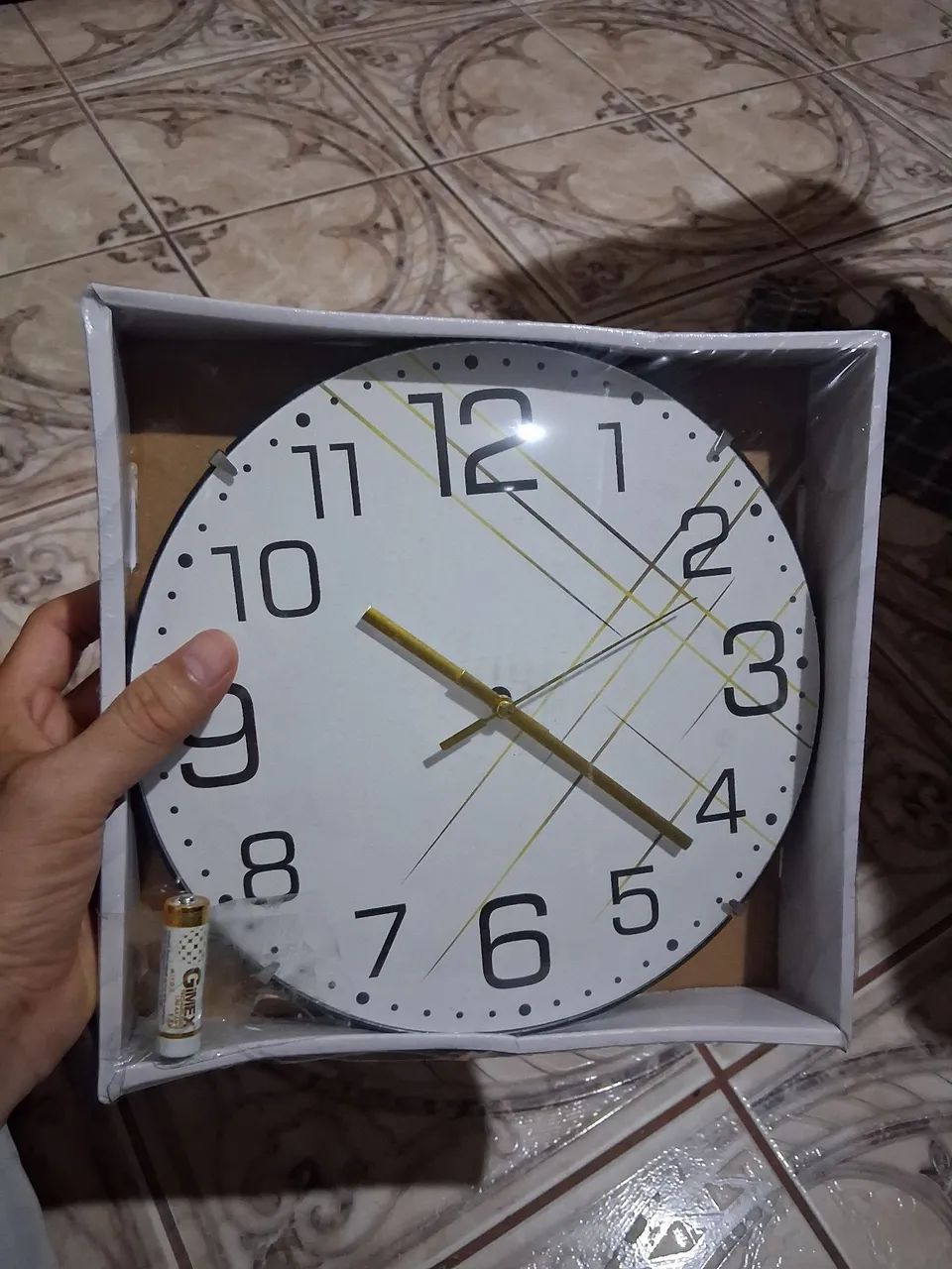 RELÓGIO DE PAREDE 25 cm - Foto 2