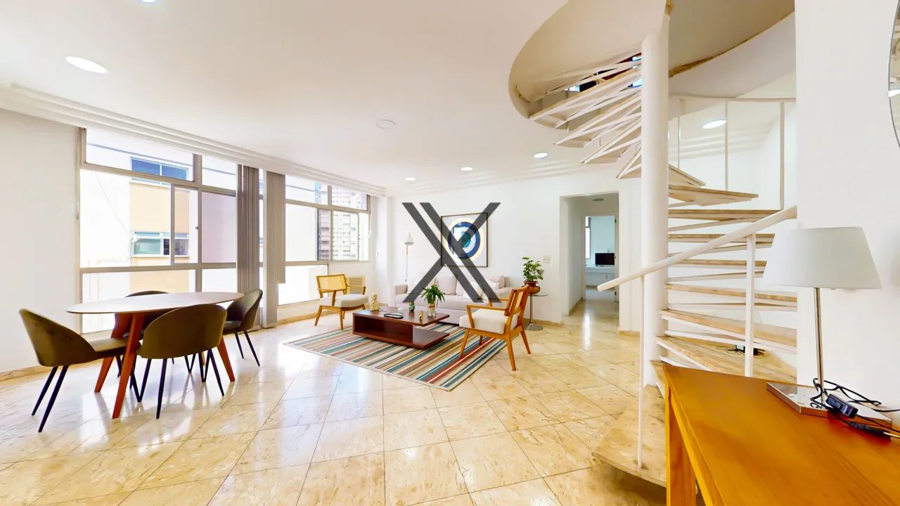 Reformada Cobertura Duplex em São Conrado