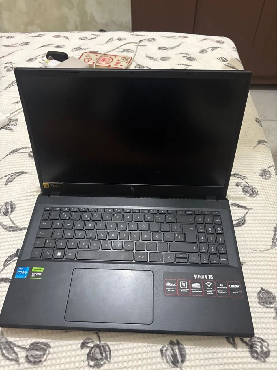 Vendo notebook Acer Nitro v15 RTX 3050 - Foto 4