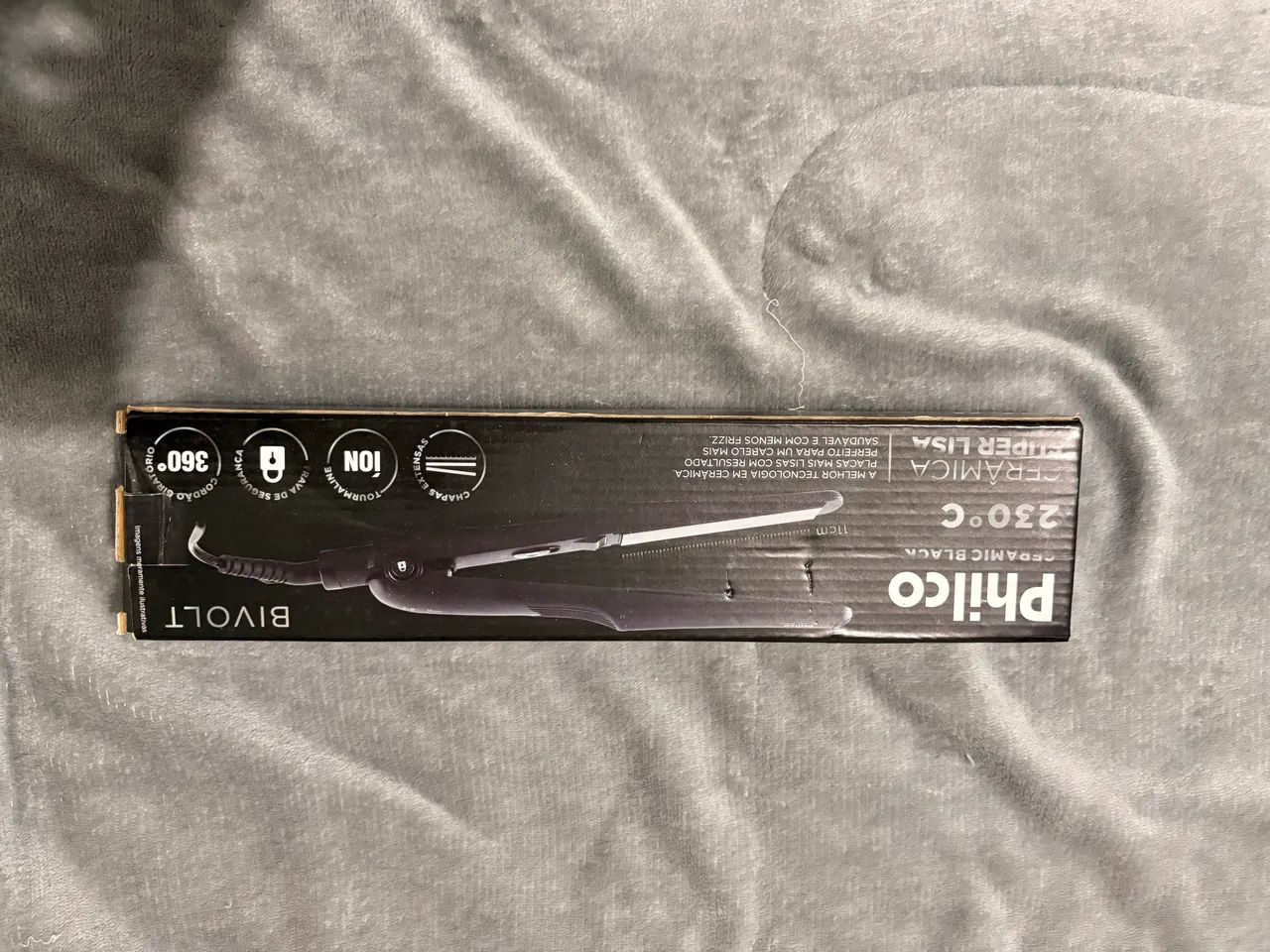 Chapinha Philco Ceramic Black 230°C Bivolt - Cerâmica Super Lisa - Foto 3