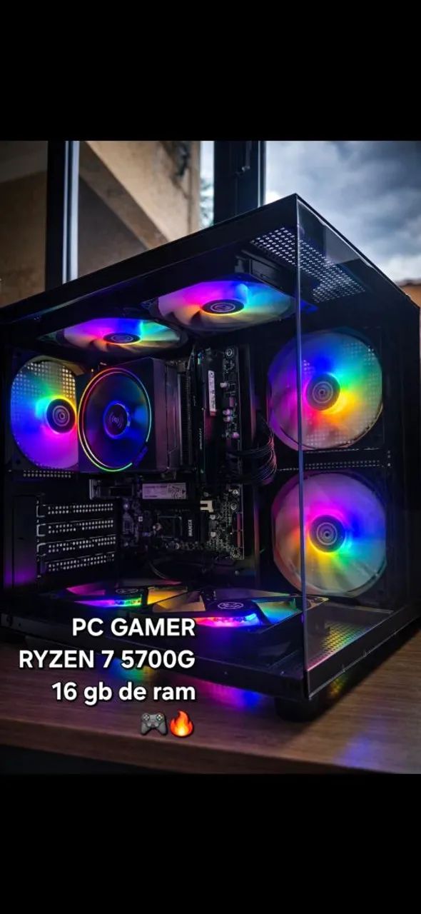 Pc gamer ryzen 7  completo - Foto 2