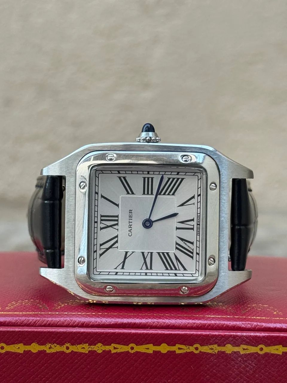Relogio Cartier Santos Dumont Quartz  - Foto 2