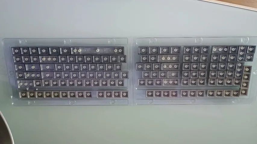Kit 103+ Keycaps Gradiente Oem Double Shot Backlit Rgb Iso - Foto 3