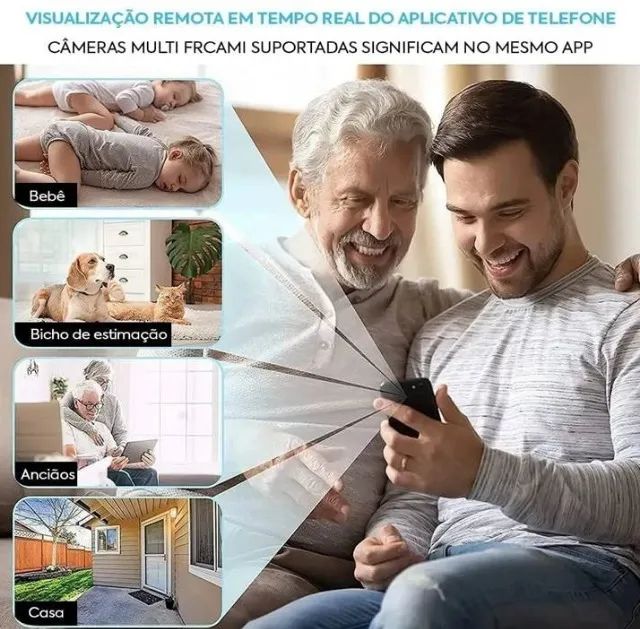Micro Câmera De Segurança Wifi  