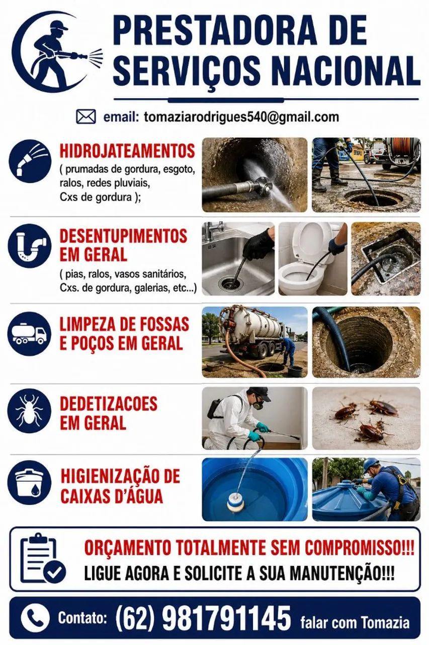 Desentupidora Goiania