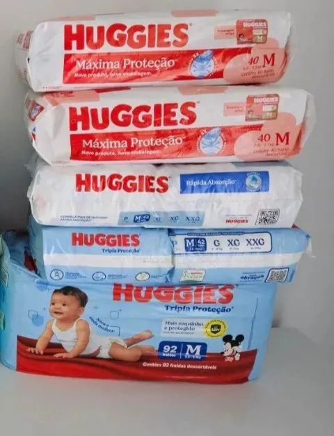 Fralda huggies M