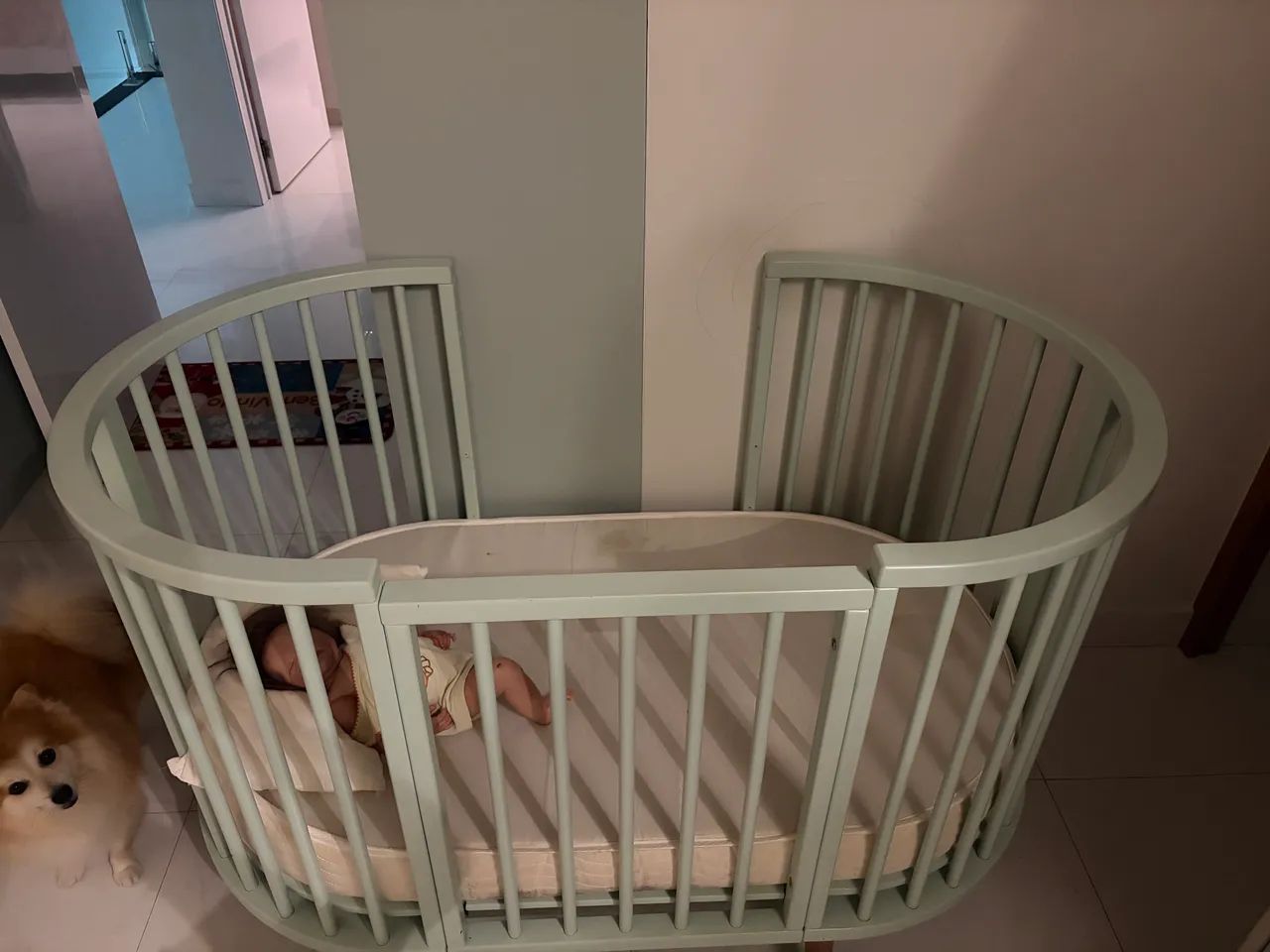 Berço dos sonhos Up 4 em 1 transforma em mini cama 