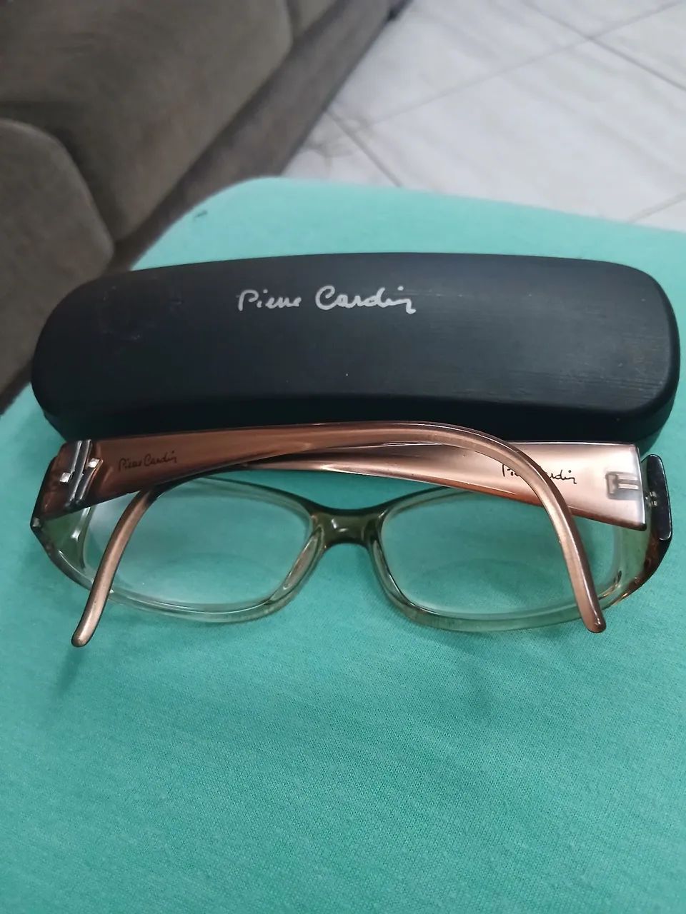 ARMAÇÃO DE ÓCULOS GRAU PIERRE CARDIN PC 6332 ORIGINAL + ESTOJO 