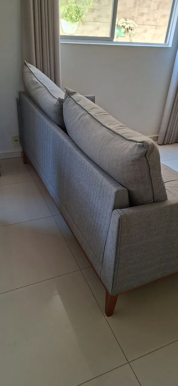 Vendo Sofá 3 Lugares! - Foto 2