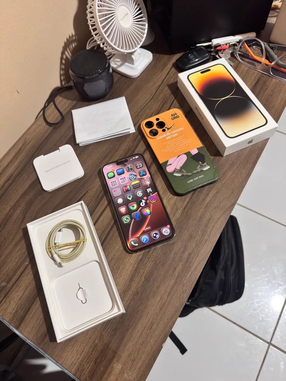 Iphone 14 pro max gold NF - Foto 3