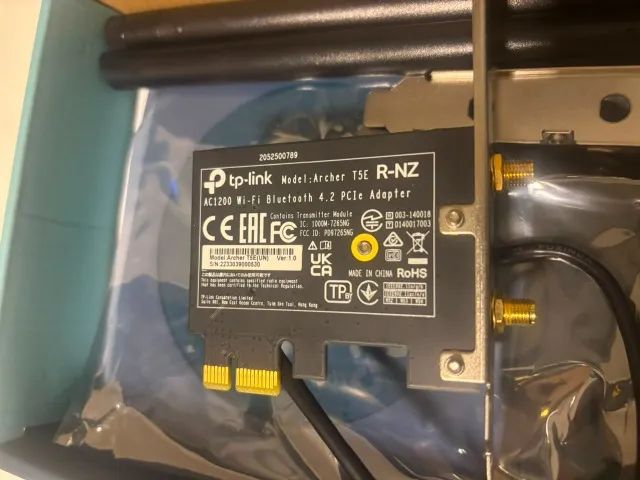 Placa Wifi e Bluetooh (PCIe) - Tp-link - Archer T5E - 2.4 e 5GHz - Foto 3