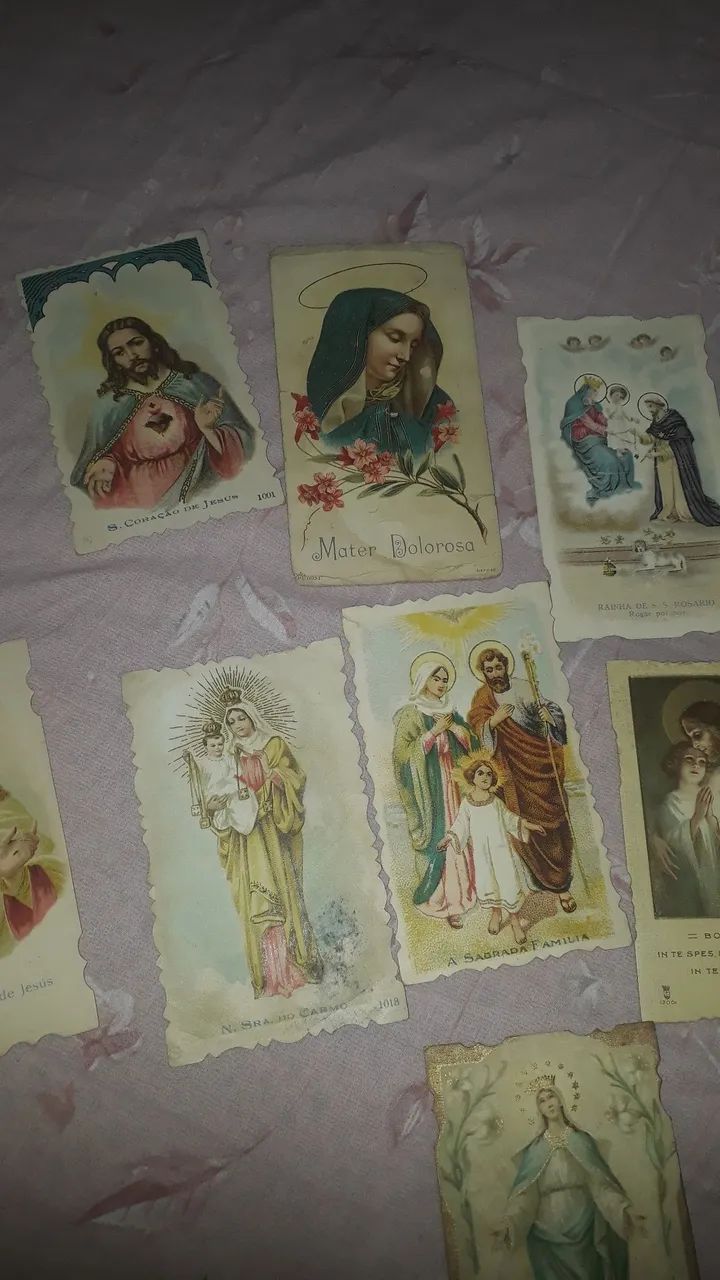Lote de santinho centenario 