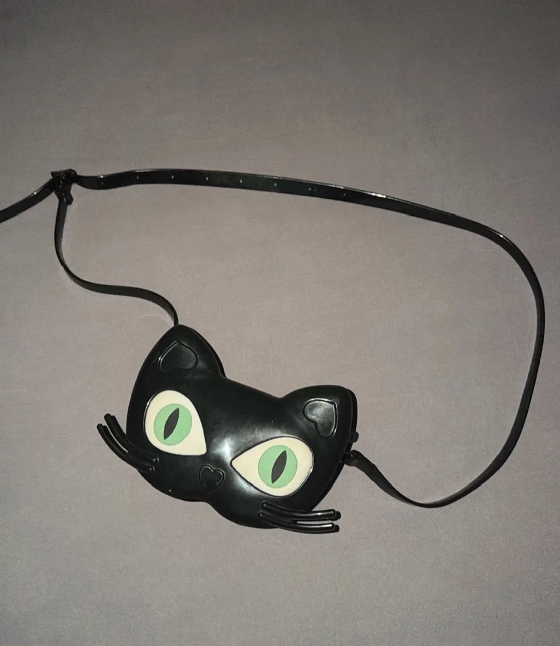 Bolsa Melissa Bag Cat preta 