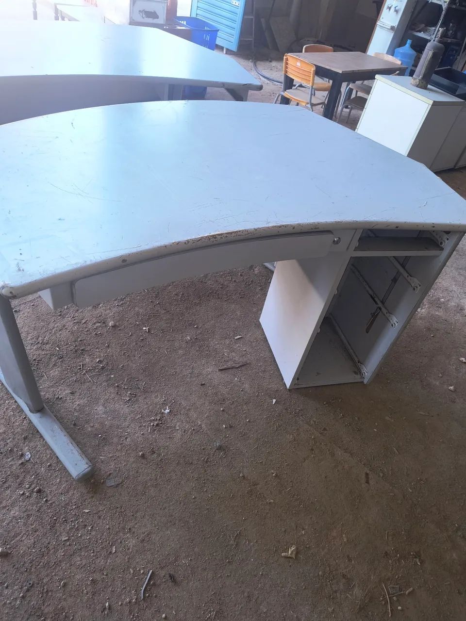Mesa de escritório oval  - Foto 2