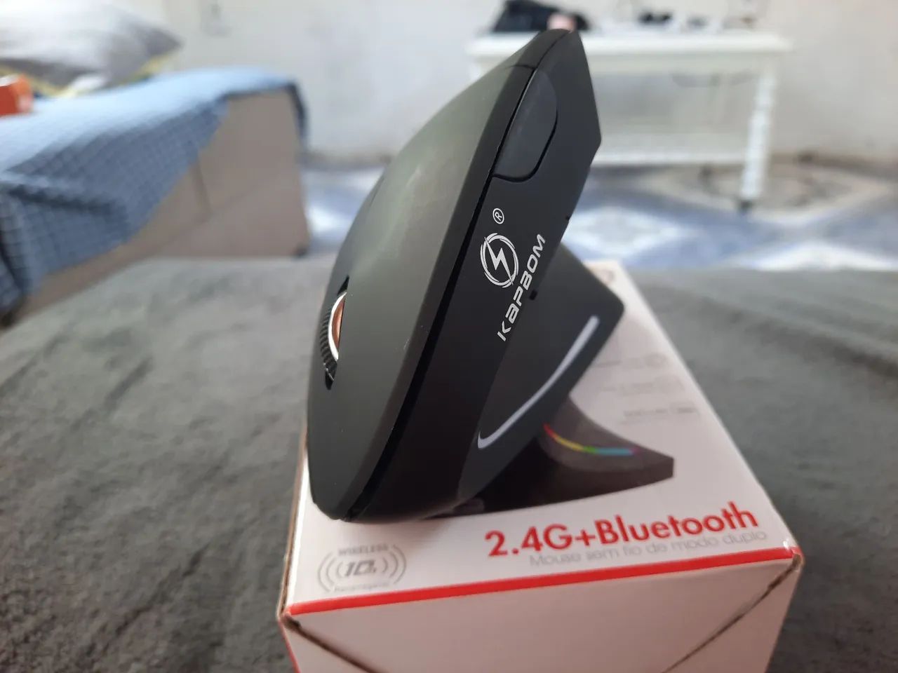 Mouse vertical ergonômico 