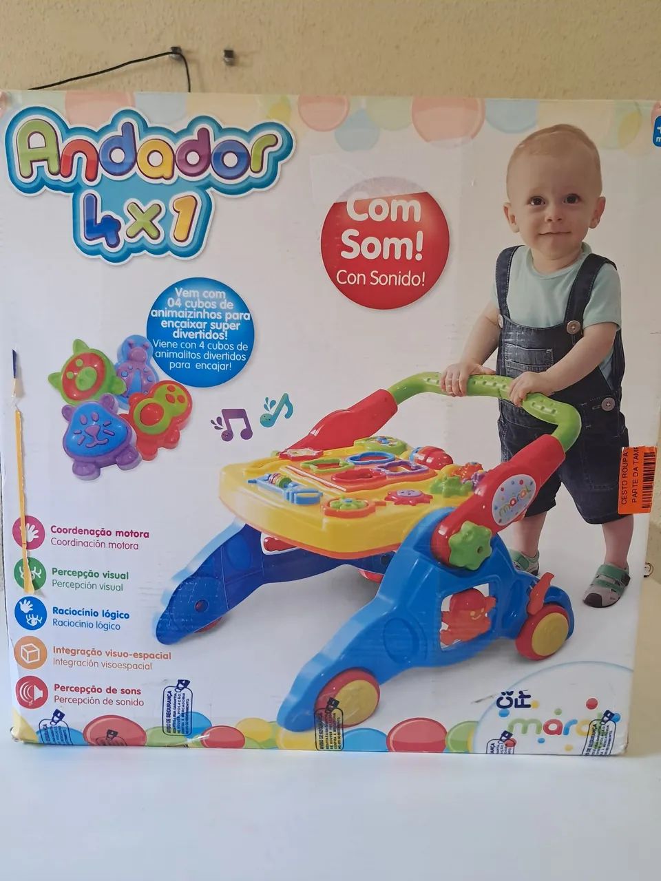 Andador Infantil 4 em 1 - Foto 6