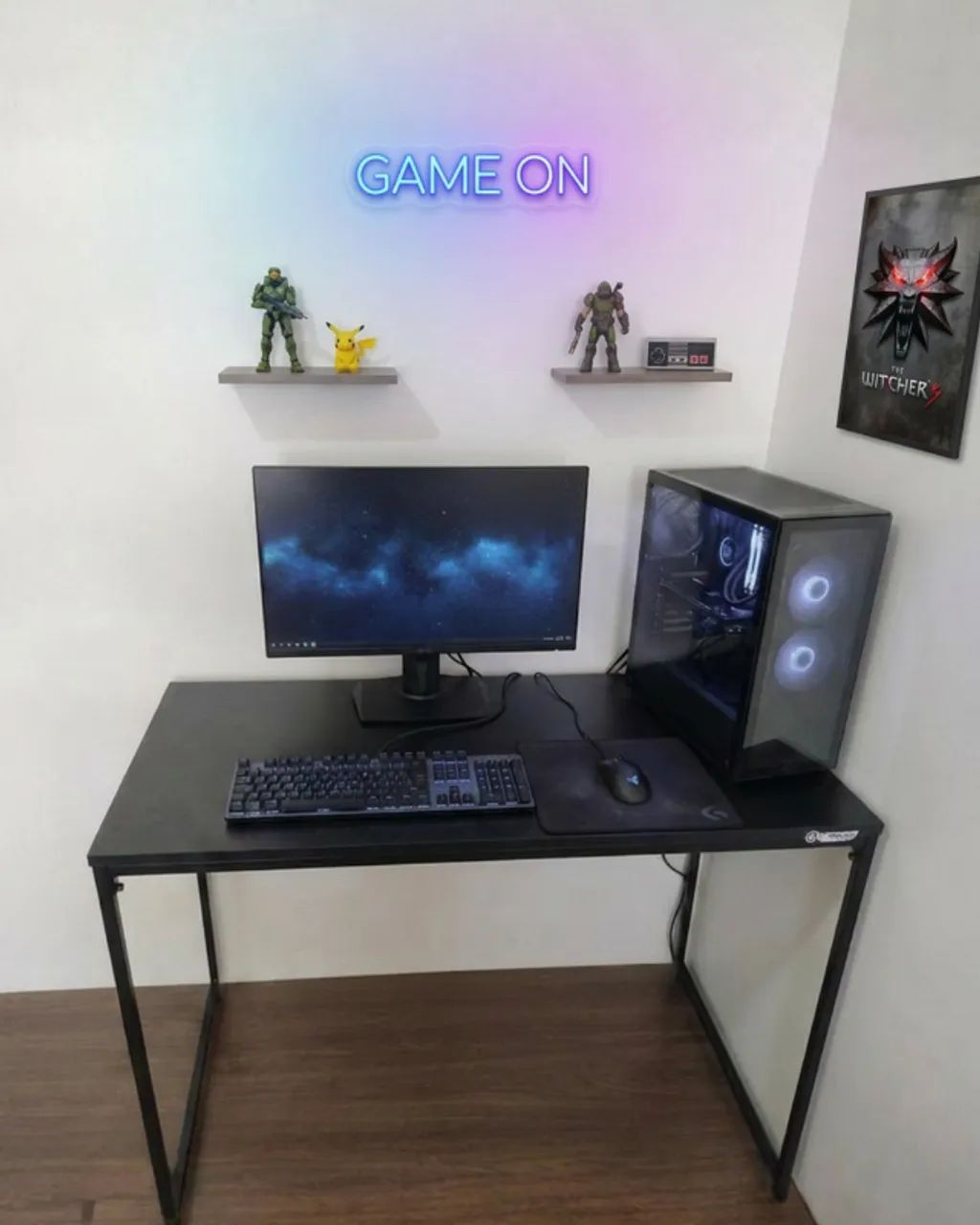 Escrivaninha NOVA Mesa Multiuso Estilo Industrial para Notebook Computador de Estudo Offic