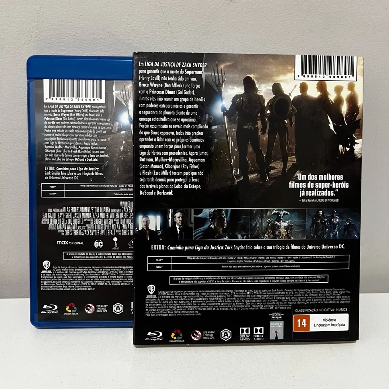Bluray Liga da Justiça de Zack Snyder - Foto 2