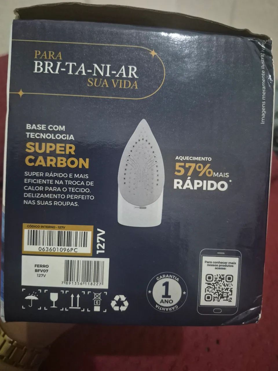 Ferro de Passar Roupa - Foto 3