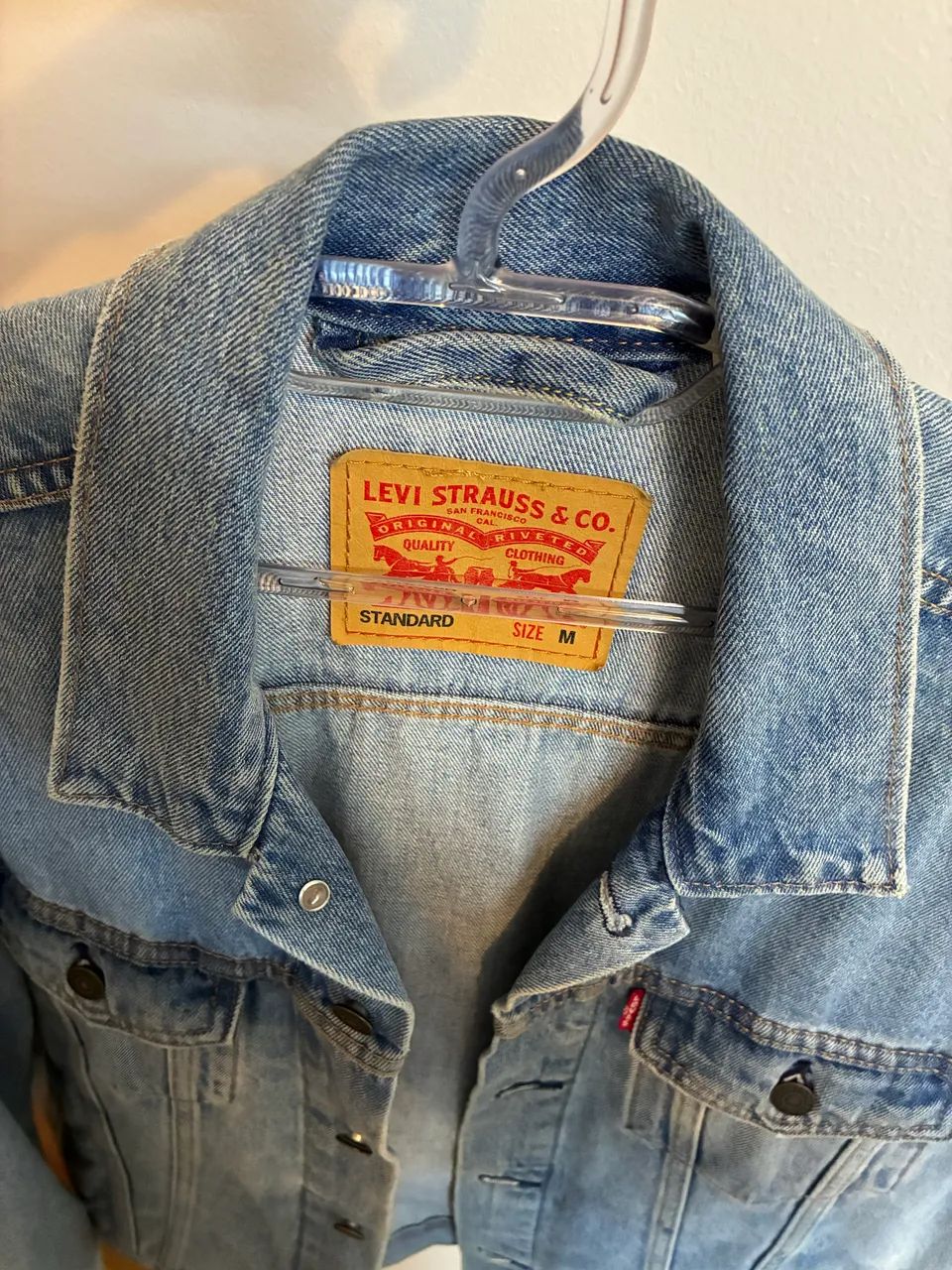 Jaqueta Jeans Levis Trucker - Foto 4