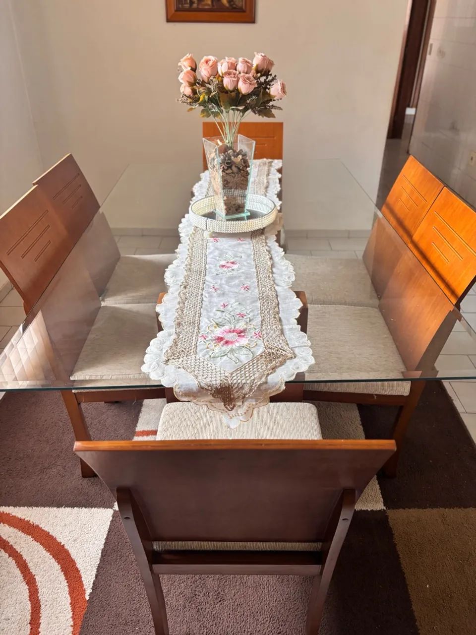 Mesa de jantar com 6 cadeiras  - Foto 3