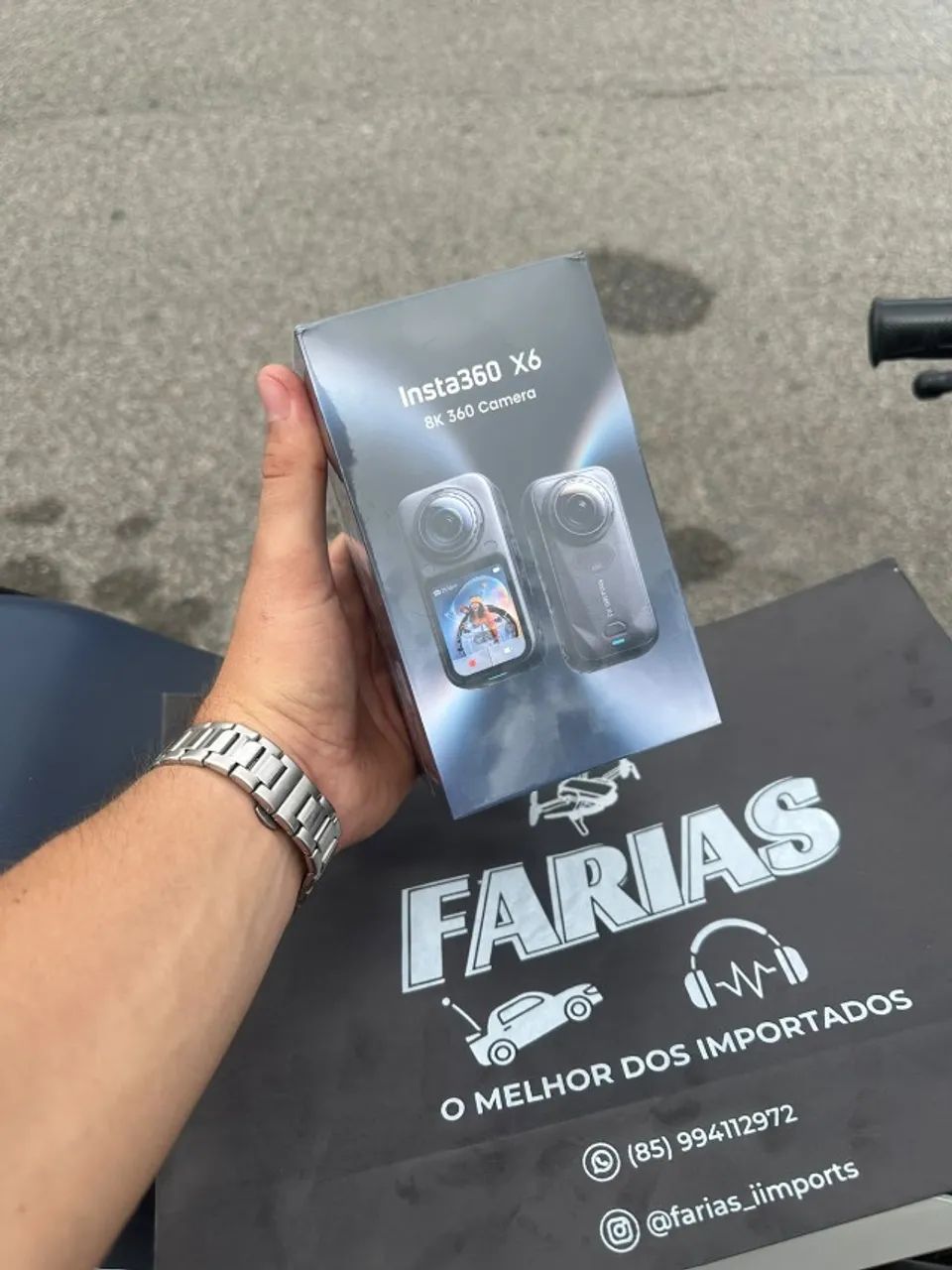 Insta 360 x6 Nova Lacrada - Foto 2