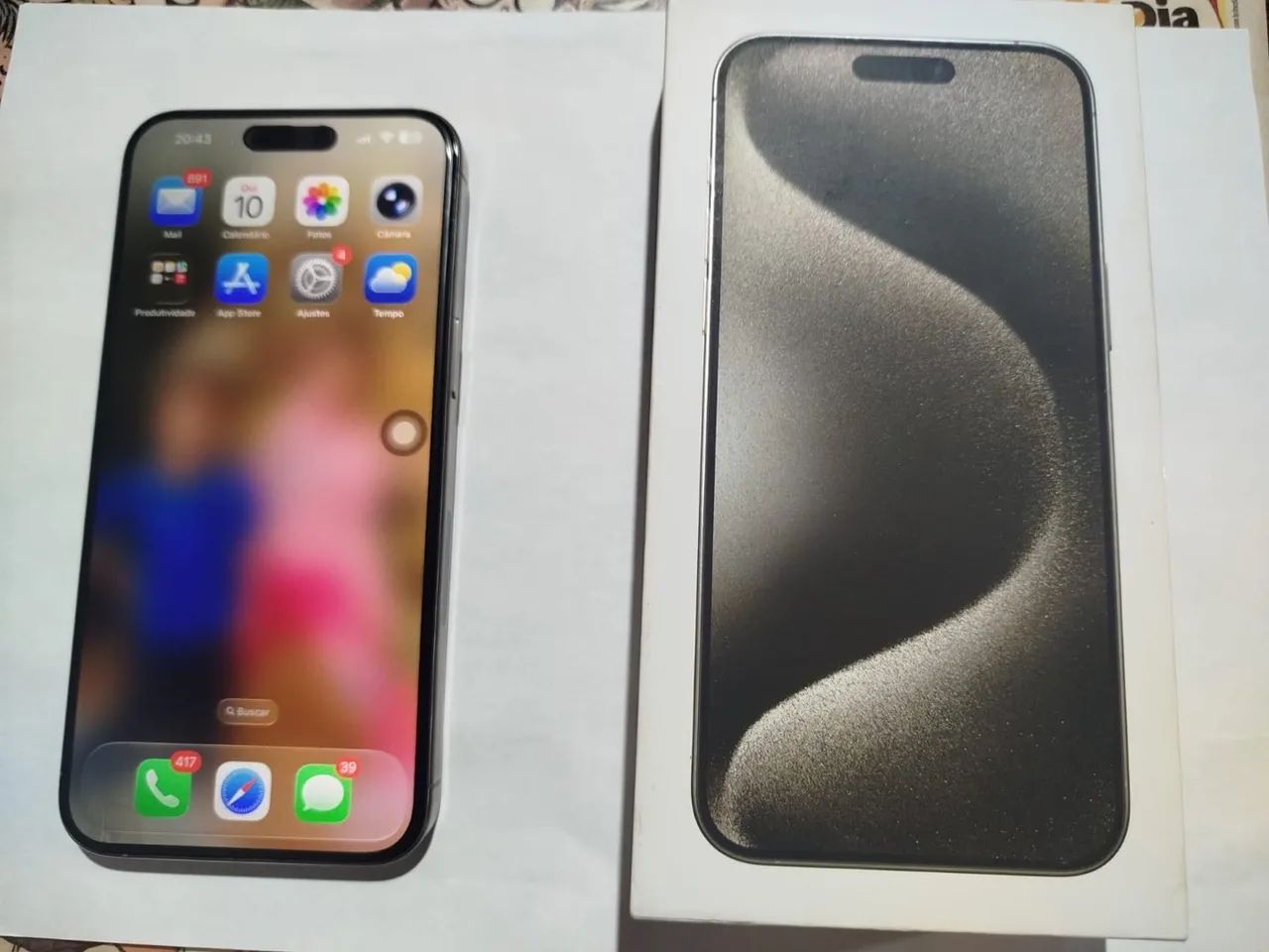 IPHONE 15  PRO MAX IMPECÁVEL  - Foto 3