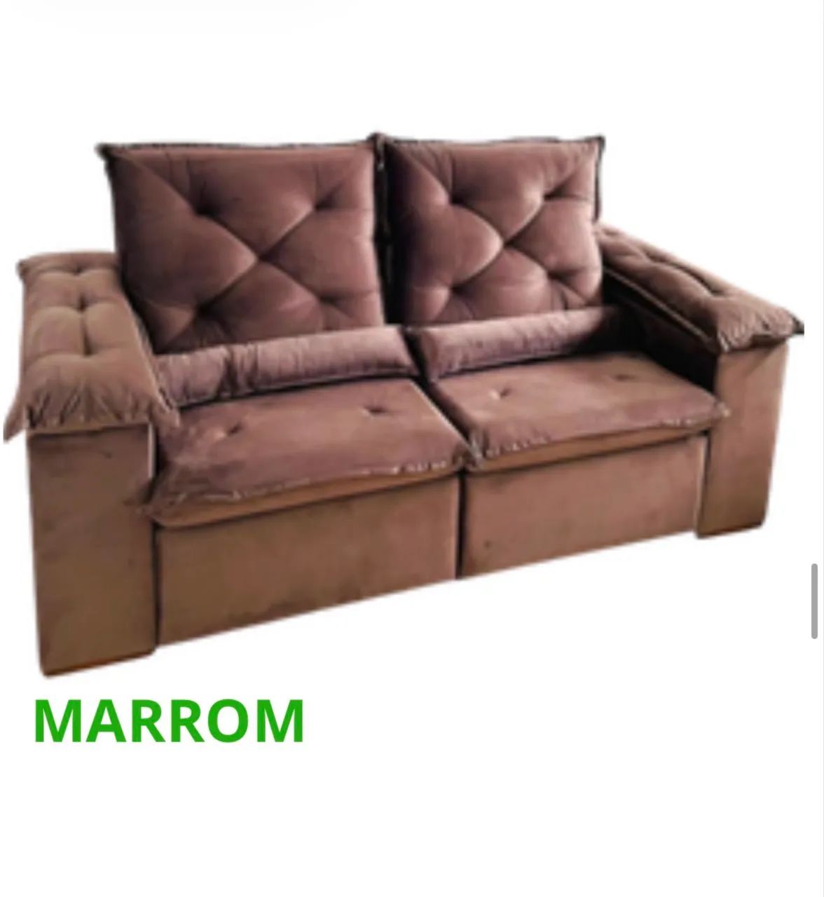 Sofá Madri 2,30m 12x R$ 174,99 