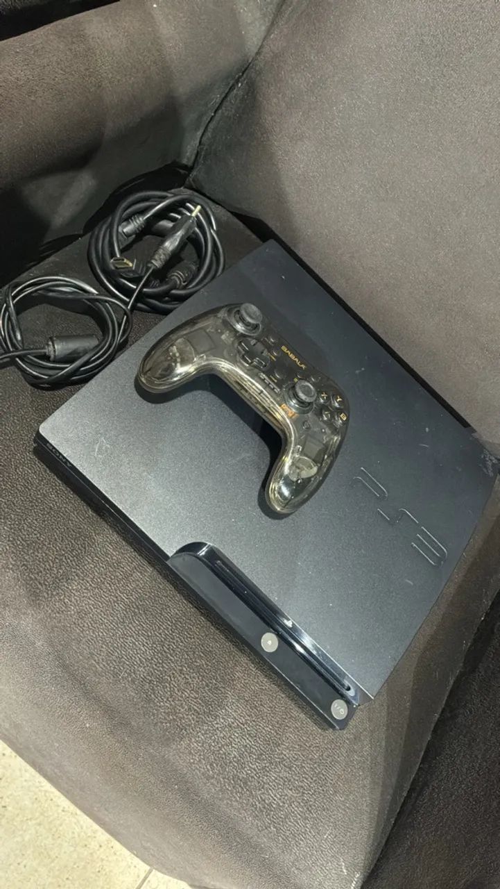 Ps3 slim funcionando perfeitamente 