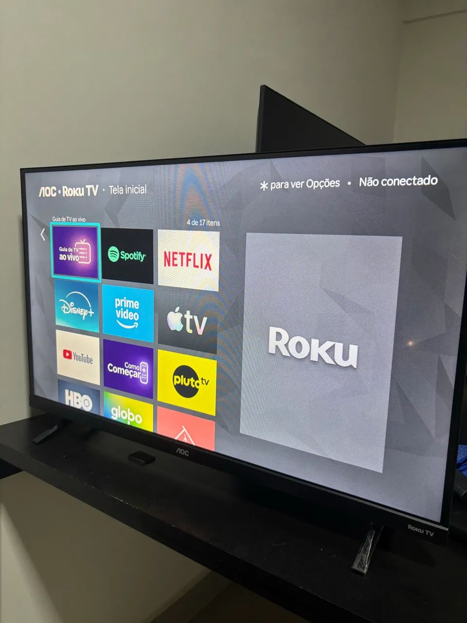 Smart TV 32 Polegadas | Vários aplicativos | Muito nova e completa 
