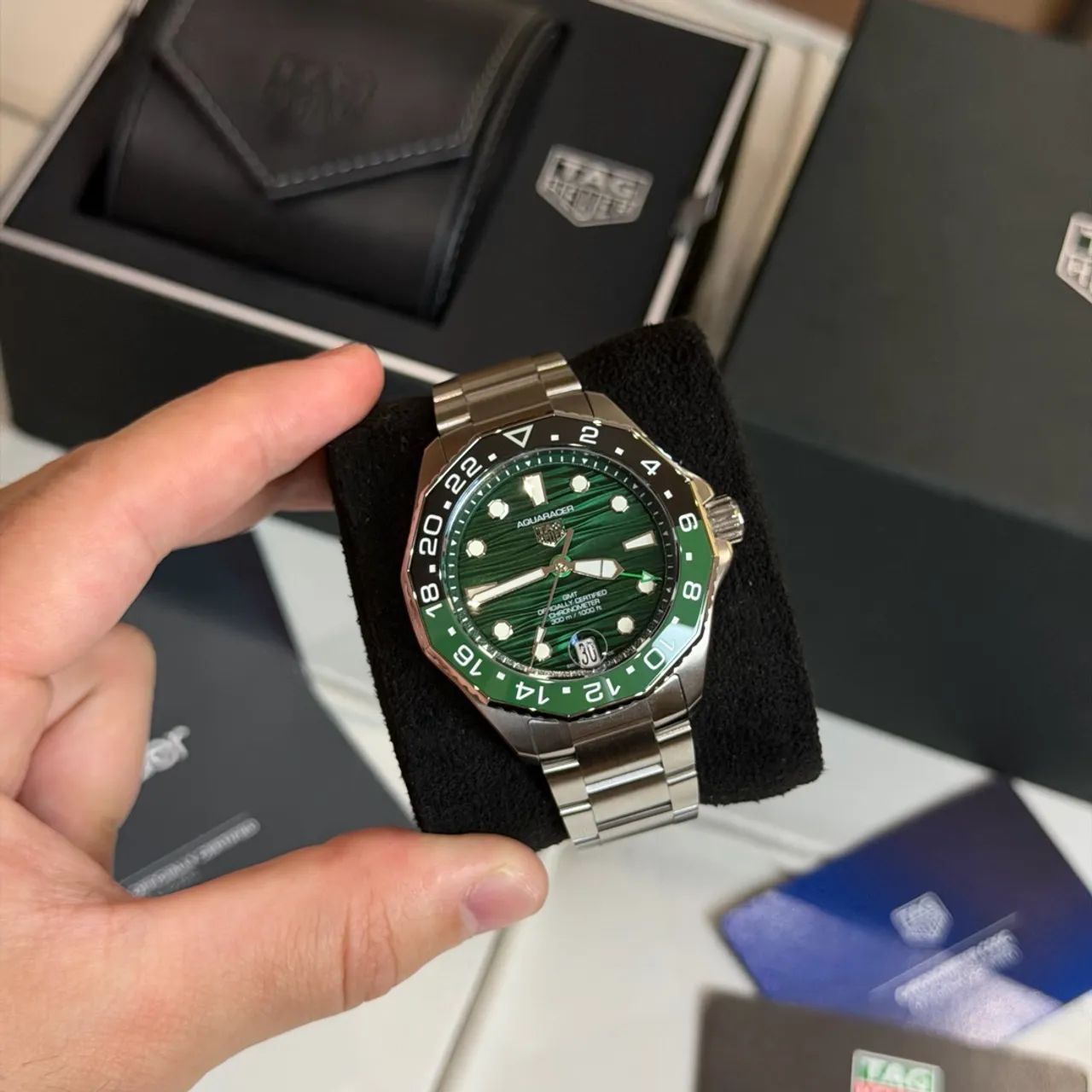Tag Heuer Aquaracer GMT - Sprite - Foto 4