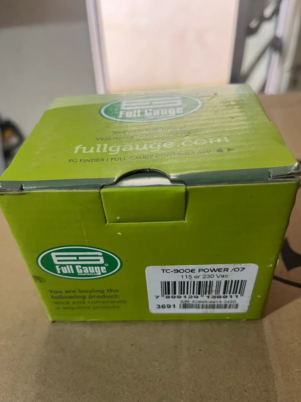 Controlador Full Gauge TC900e power 