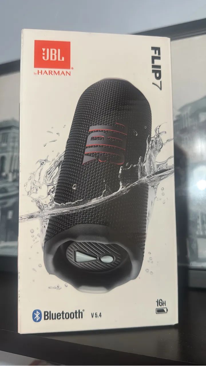 Caixa JBL Flip 7 Preta  - Foto 2