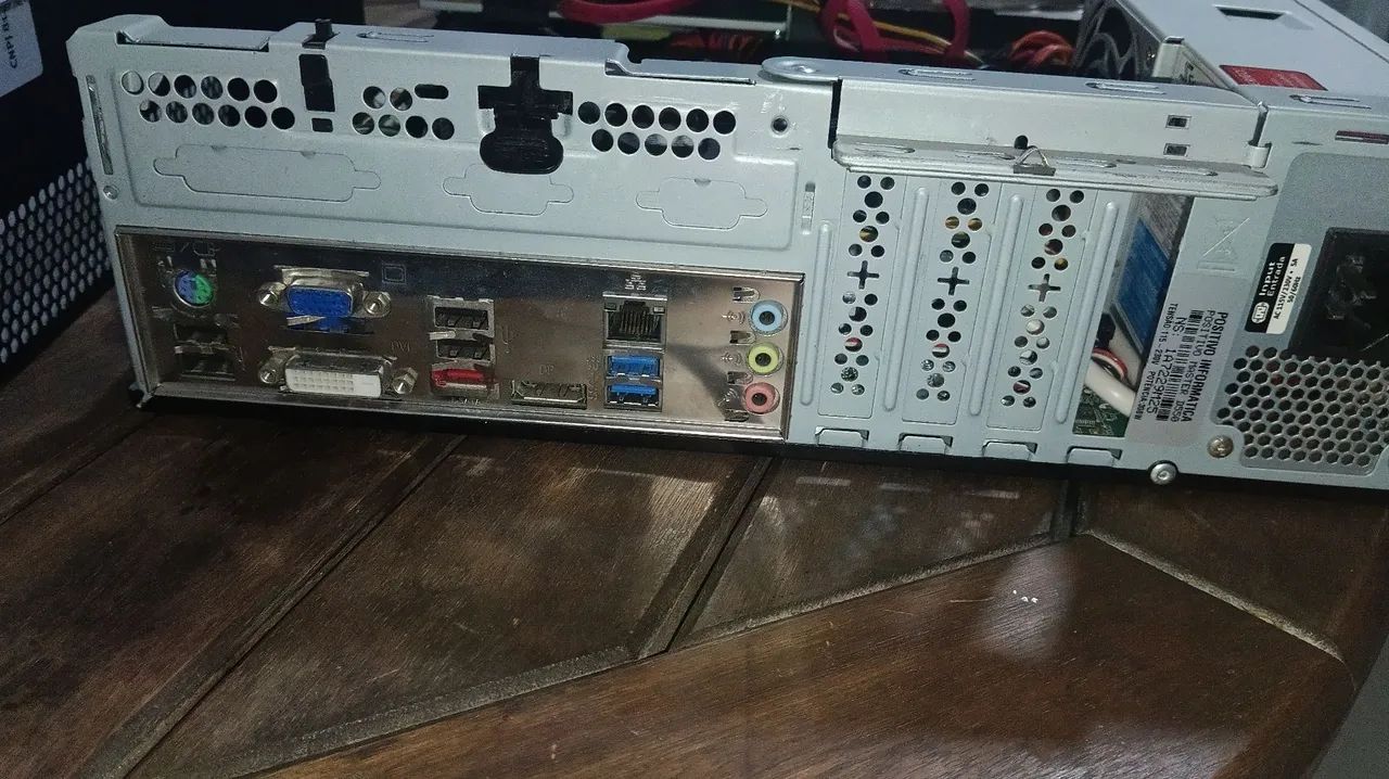 Computador core i3 com monitor hd17 - Foto 5