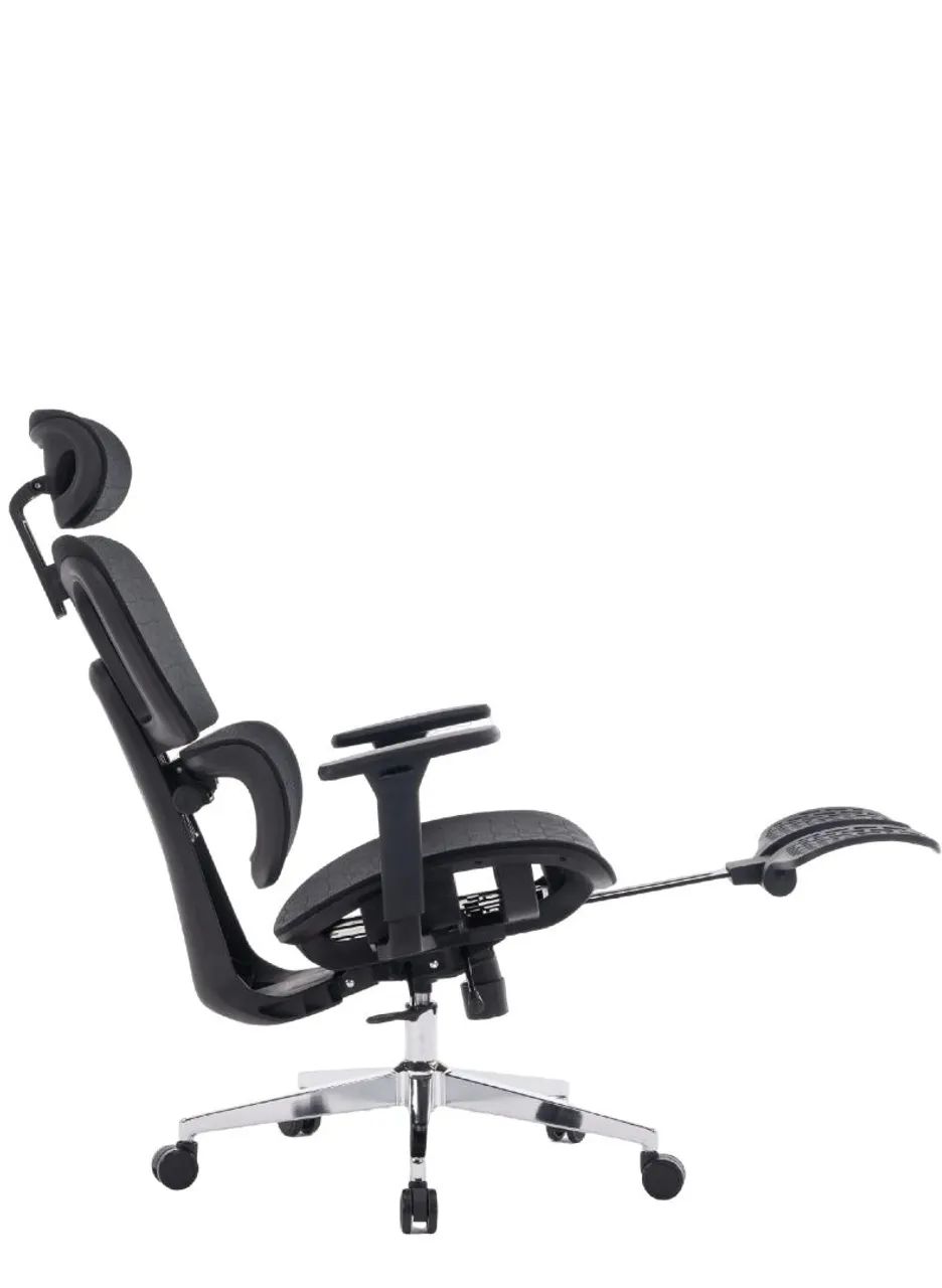 Cadeira Escritório Presidente Ergonômica Sensetup Cosy T03 + Apoio de Lombar e Pés