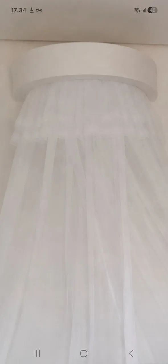 Vendo Véu  e Dossel de Berço  - Foto 3