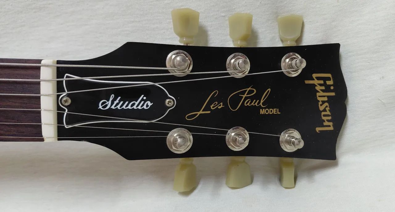 Guitarra Gibson Les Paul Studio Cherry Faded  - Foto 5